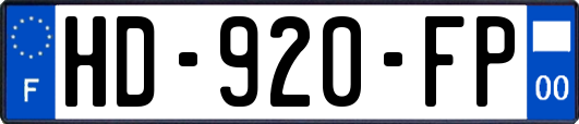 HD-920-FP