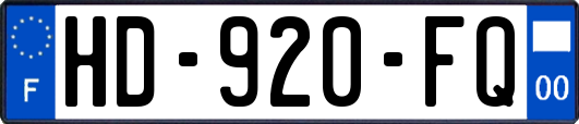 HD-920-FQ