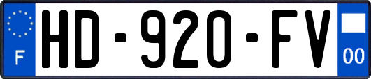 HD-920-FV