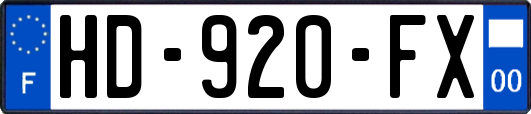 HD-920-FX