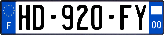 HD-920-FY