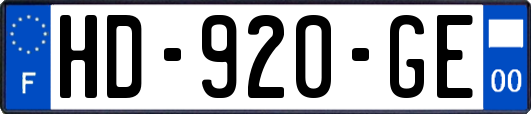 HD-920-GE