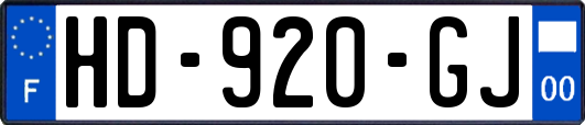 HD-920-GJ