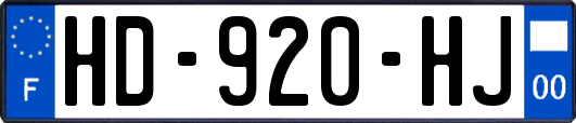 HD-920-HJ
