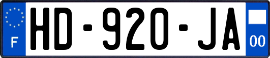HD-920-JA