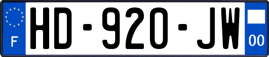 HD-920-JW