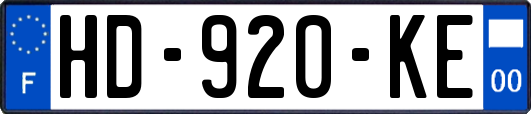 HD-920-KE