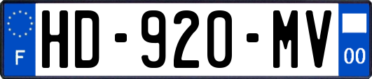 HD-920-MV