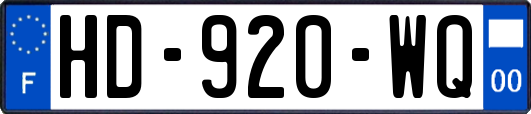 HD-920-WQ