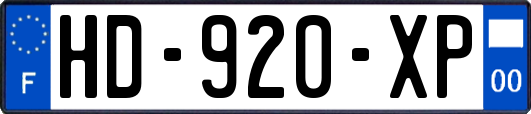 HD-920-XP
