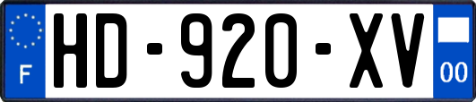 HD-920-XV