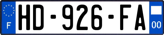 HD-926-FA