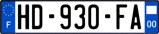 HD-930-FA