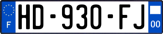 HD-930-FJ