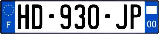 HD-930-JP