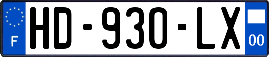 HD-930-LX
