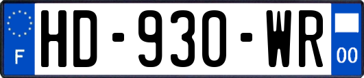 HD-930-WR