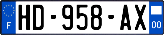 HD-958-AX