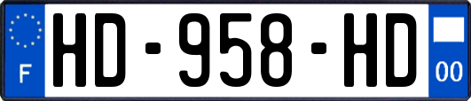 HD-958-HD