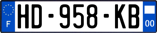 HD-958-KB