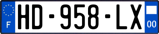 HD-958-LX