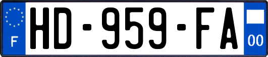 HD-959-FA