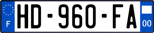 HD-960-FA