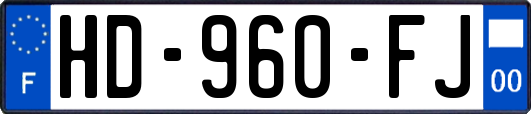 HD-960-FJ