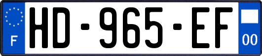 HD-965-EF
