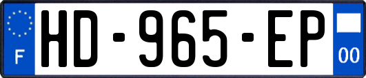 HD-965-EP