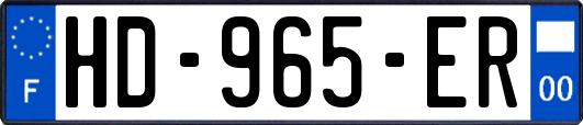 HD-965-ER