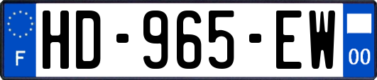 HD-965-EW
