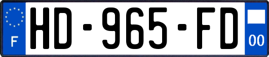 HD-965-FD