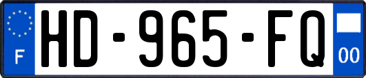 HD-965-FQ