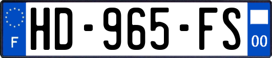 HD-965-FS