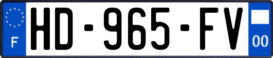 HD-965-FV