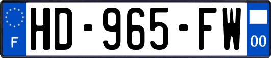 HD-965-FW