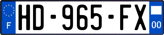 HD-965-FX