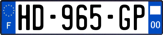 HD-965-GP
