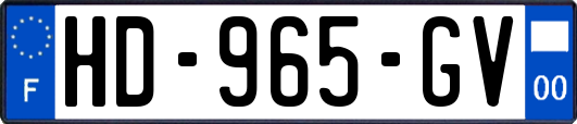 HD-965-GV