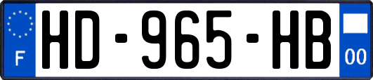 HD-965-HB