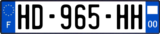 HD-965-HH
