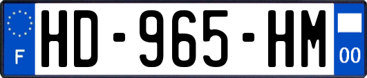 HD-965-HM