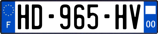 HD-965-HV