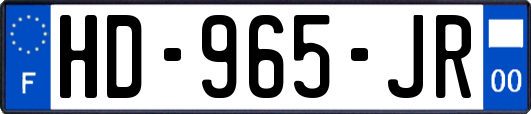 HD-965-JR