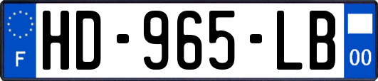 HD-965-LB