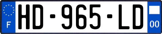 HD-965-LD