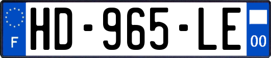 HD-965-LE