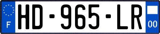 HD-965-LR