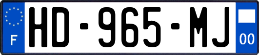 HD-965-MJ